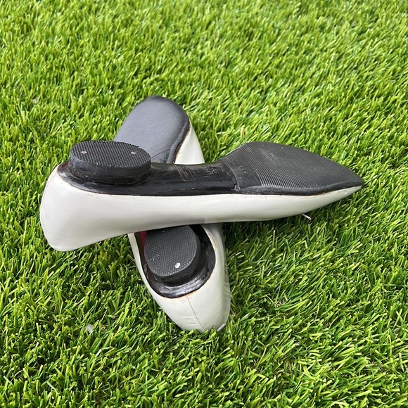 Marc Jacobs D’Orsay Grey Leather Flat size 35 1/2 - Picture 3 of 12